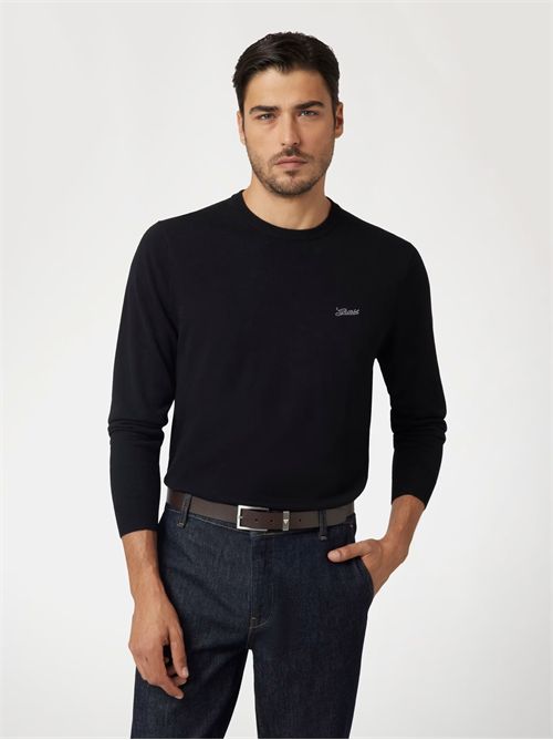 maglione uomo nero GUESS | M4YR01Z3052/JBLK